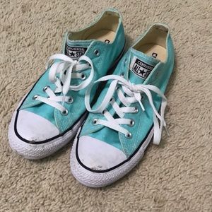 Blue converse